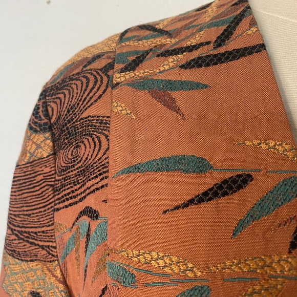 Love Apples by Stephanie Santa Fe Womens Jacket Small Designer Hand Crafted Open - Picture 4 of 13